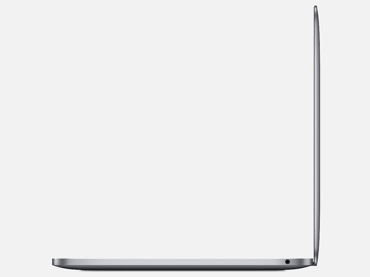 価格.com - 『本体 右側面』 MacBook Pro Retinaディスプレイ 1400/13.3 MUHN2J/A [スペースグレイ