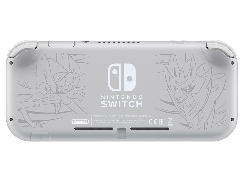 価格.com - 『本体 背面』 Nintendo Switch Lite ザシアン・ザマゼンタ の製品画像