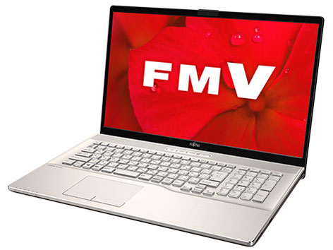 FMV LIFEBOOK NH�V���[�Y WN1/D2 KC_WN1D2_A018 Core i7�E������8GB�ESSD 256GB+HDD 1TB�EBlu-ray���ڃ��f�� [�V�����p���S�[���h] �̐��i�摜