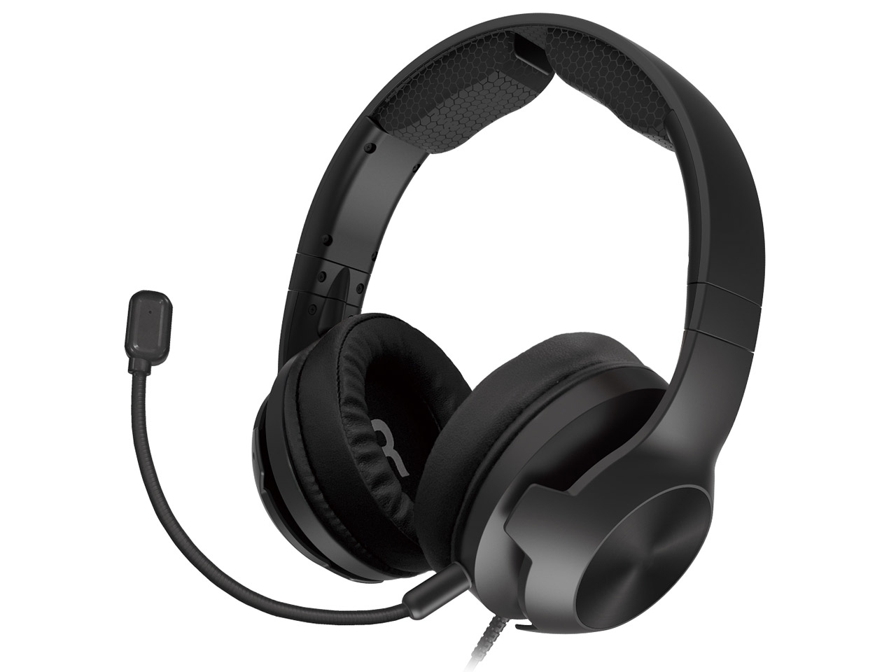 �z���Q�[�~���O�w�b�h�Z�b�g �n�C�O���[�h for PlayStation4 PS4-146 [�u���b�N] �̐��i�摜