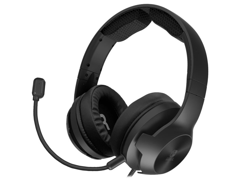 �z���Q�[�~���O�w�b�h�Z�b�g �n�C�O���[�h for Nintendo Switch NSW-080 [�u���b�N] �̐��i�摜