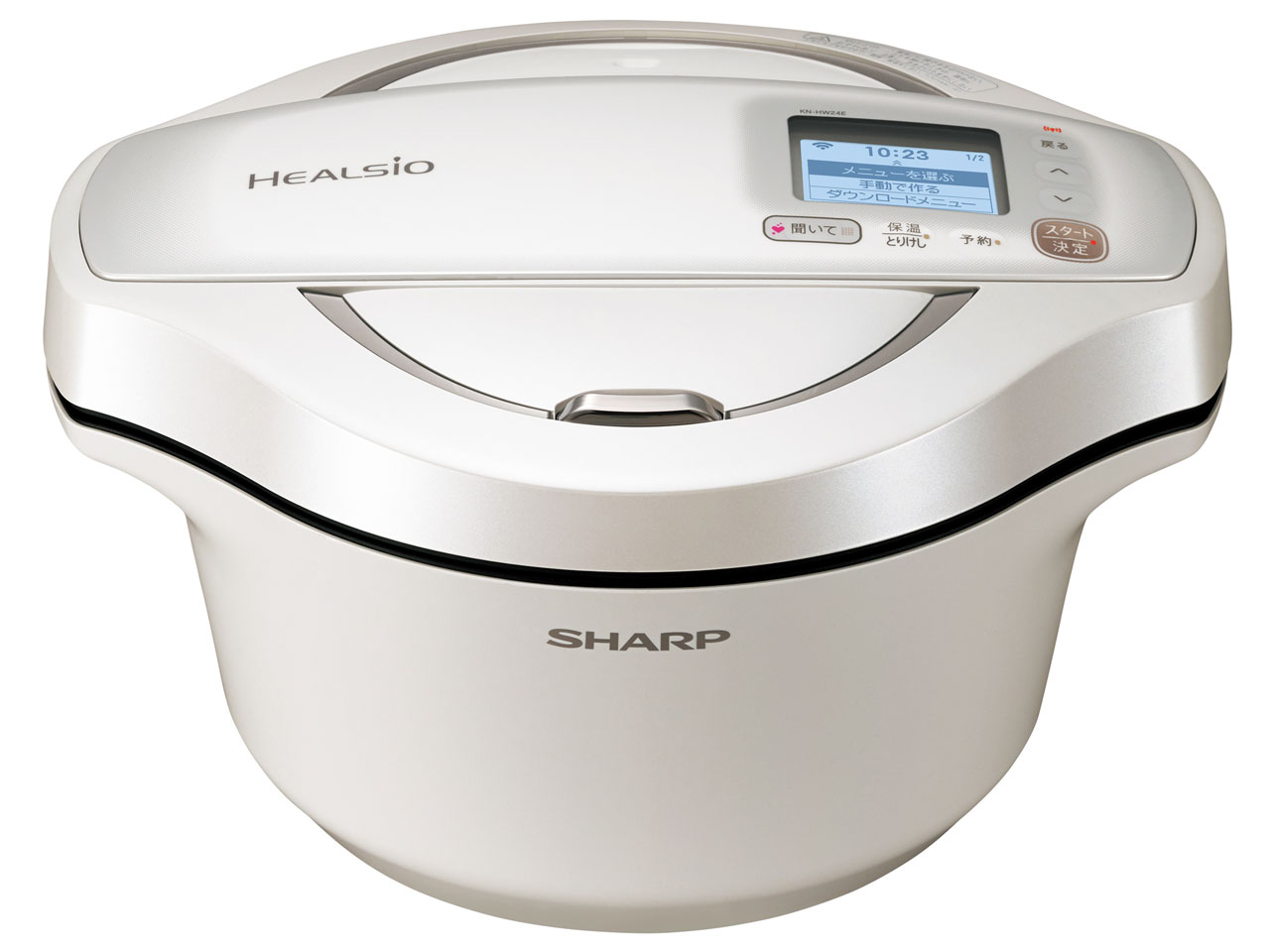 シャープ ヘルシオ ホットクック KN-HW24E-R [レッド系] 価格