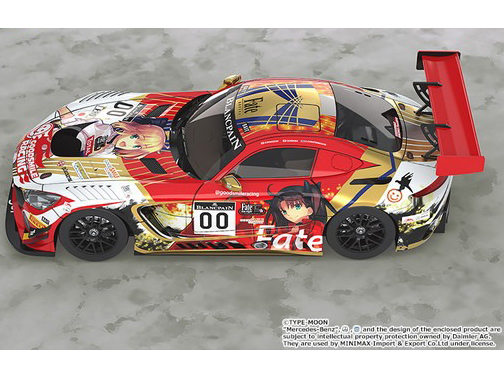 1/43 GOODSMILE RACING & TYPE-MOON RACING 2019 SPA24H �e�X�g�f�C Ver.