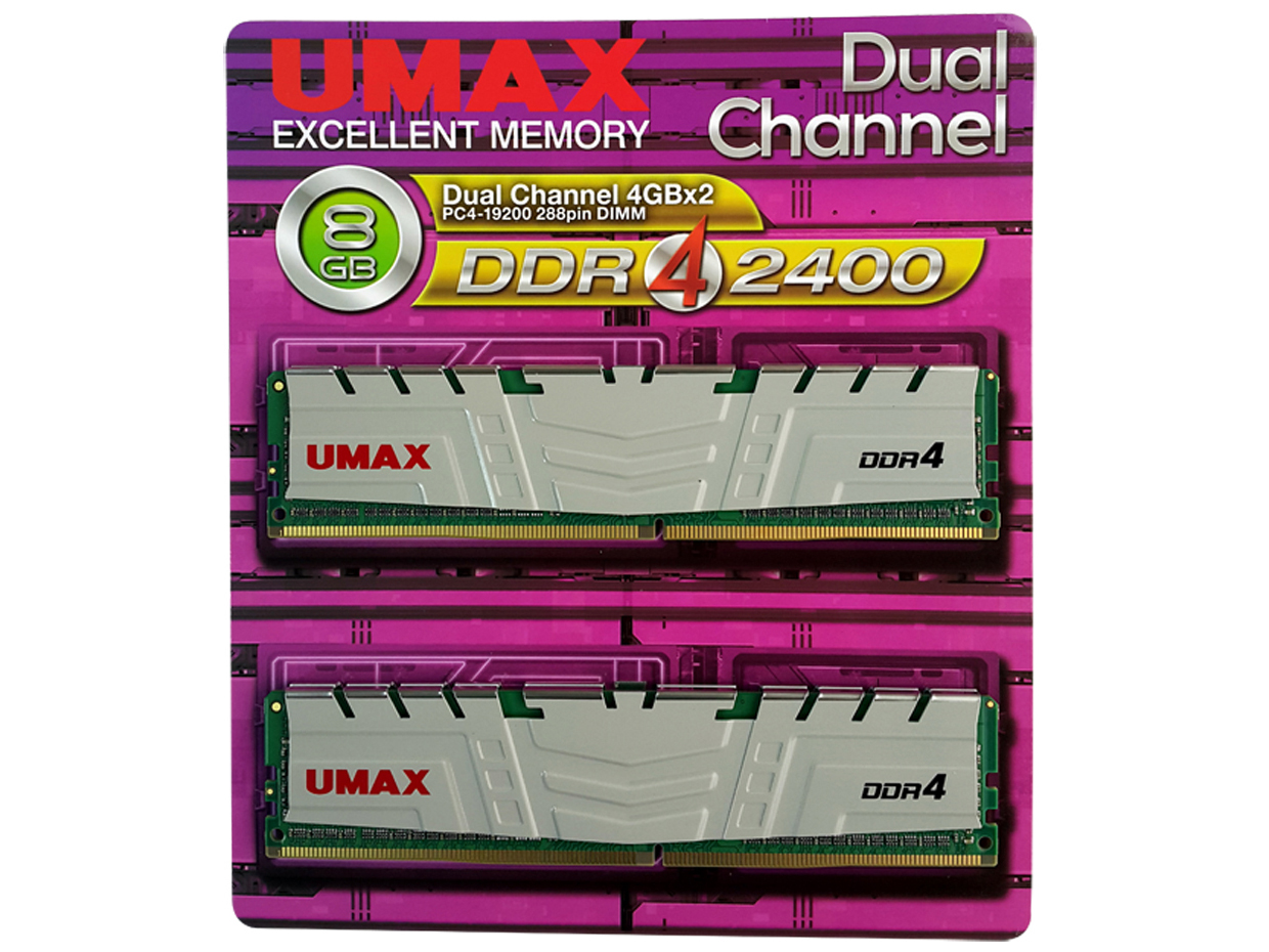 UM-DDR4D-2400-8GBHS [DDR4 PC4-19200 4GB 2���g] �̐��i�摜