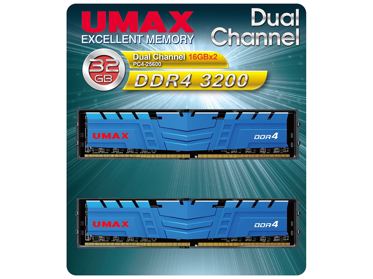 UM-DDR4D-3200-32GBHS [DDR4 PC4-25600 16GB 2���g] �̐��i�摜