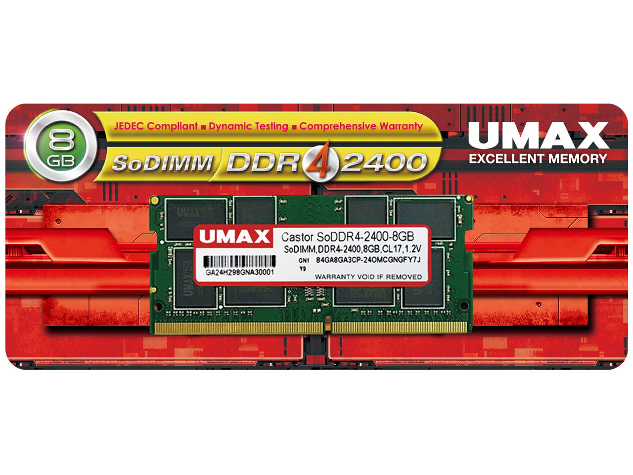 UM-SODDR4S-2400-8G [SODIMM DDR4 PC4-19200 8GB] ̐i摜