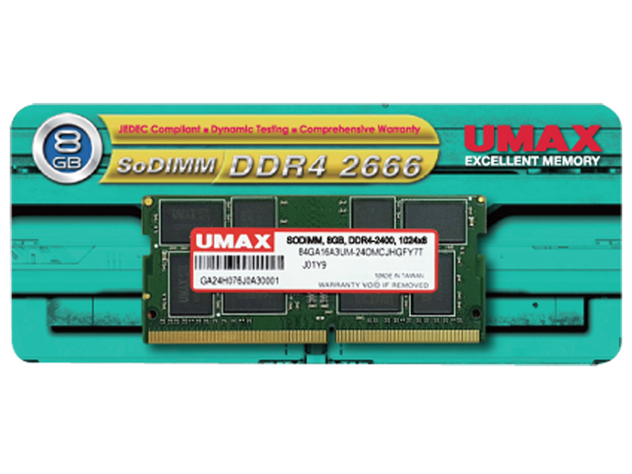 UM-SODDR4S-2666-8G [SODIMM DDR4 PC4-21300 8GB] �̐��i�摜