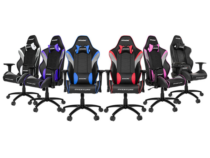 Overture Gaming Chair AKR-OVERTURE-PURPLE [�p�[�v��]