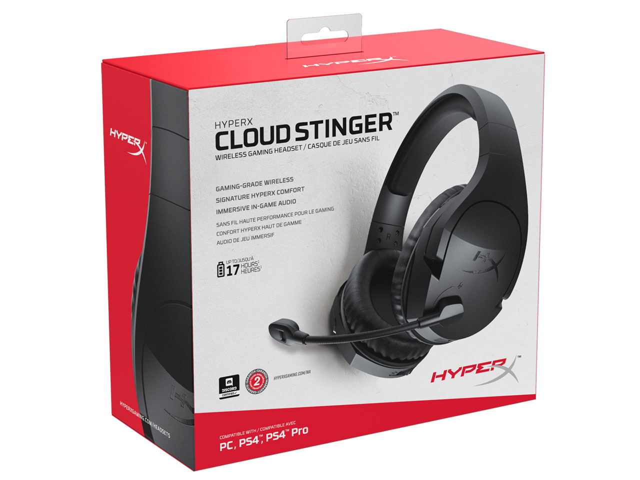 価格 Com パッケージ Hyperx Cloud Stinger Wireless Hx Hscsw2 Bk Ww の製品画像