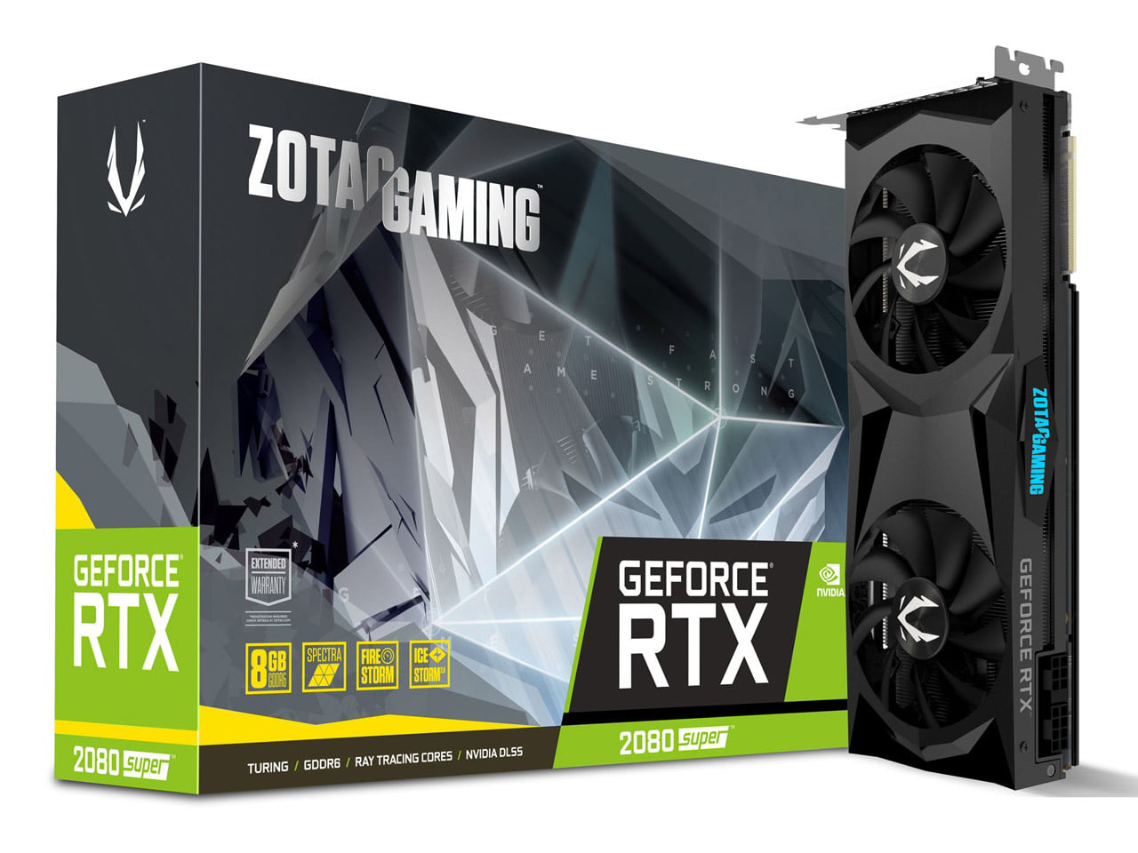 ZOTAC GAMING GeForce RTX 2080 SUPER Twin Fan ZT-T20820F-10P [PCIExp 8GB] �̐��i�摜