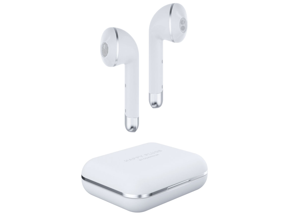 ヘッドホン happy plugs AIR 1 WHITE Happy Plugs - Air 1 ANC In Ear Headphones - White - Can-Am
