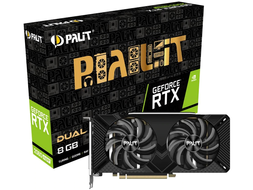 NE6206S018P2-1160A (GeForce RTX2060 SUPER DUAL 8GB) [PCIExp 8GB] �h�X�p��Web���胂�f�� �̐��i�摜