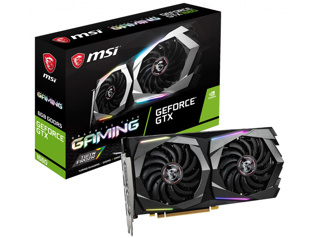GEFORCE GTX1660 GAMING 6G [PCIExp 6GB] NTT-X Store���胂�f�� �̐��i�摜