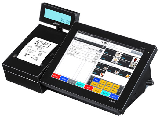 1108簡単時間計算タイムレジスターAndroidカシオV-R200食券機能付 1108簡単時間計算タイムレジスターAndroidカシオV-R200食券機能