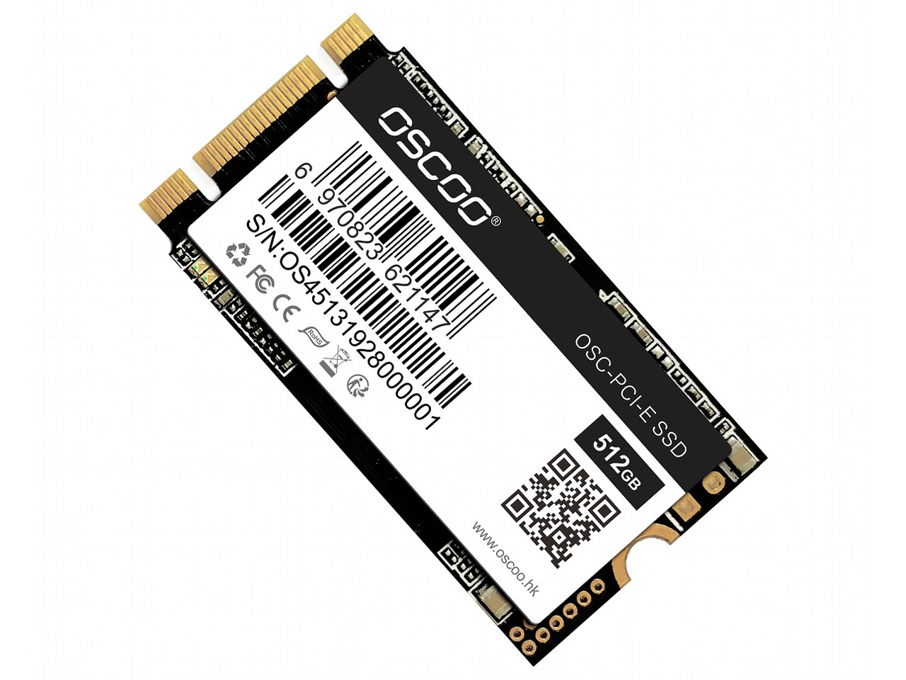OSC-PCI-E 512GB 2242 BM の製品画像