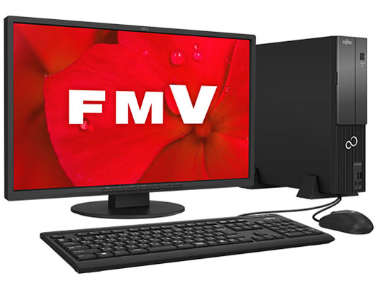 FMV ESPRIMO DHシリーズ WD2/D2 KC_WD2D2_A037 Core i7・メモリ32GB・SSD 256GB+HDD 3TB・21.5型液晶搭載モデル