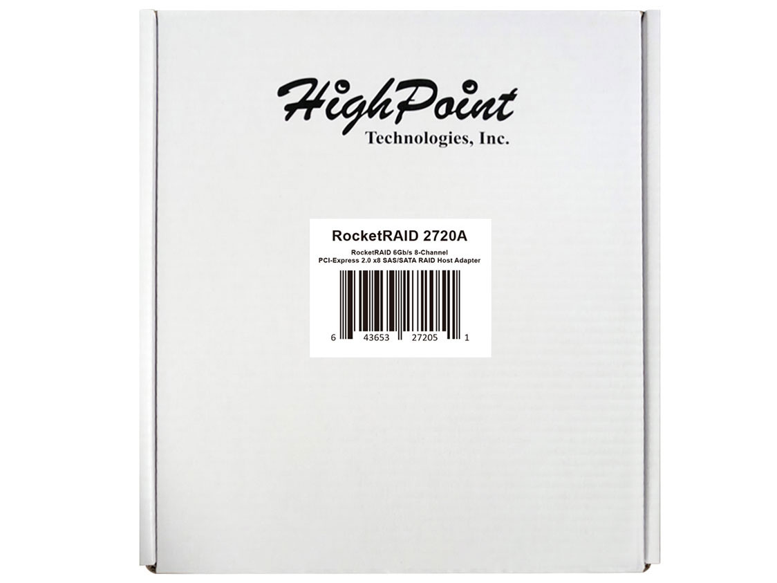 RocketRAID 2720A [SAS 6Gb/s/SATA 6Gb/s]