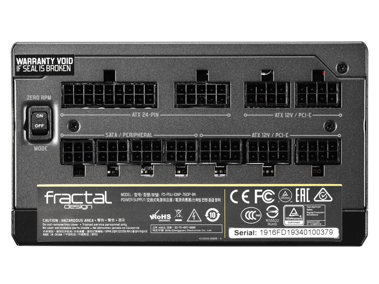 ION+ 760P FD-PSU-IONP-760P-BK [�u���b�N/�K�����^��]