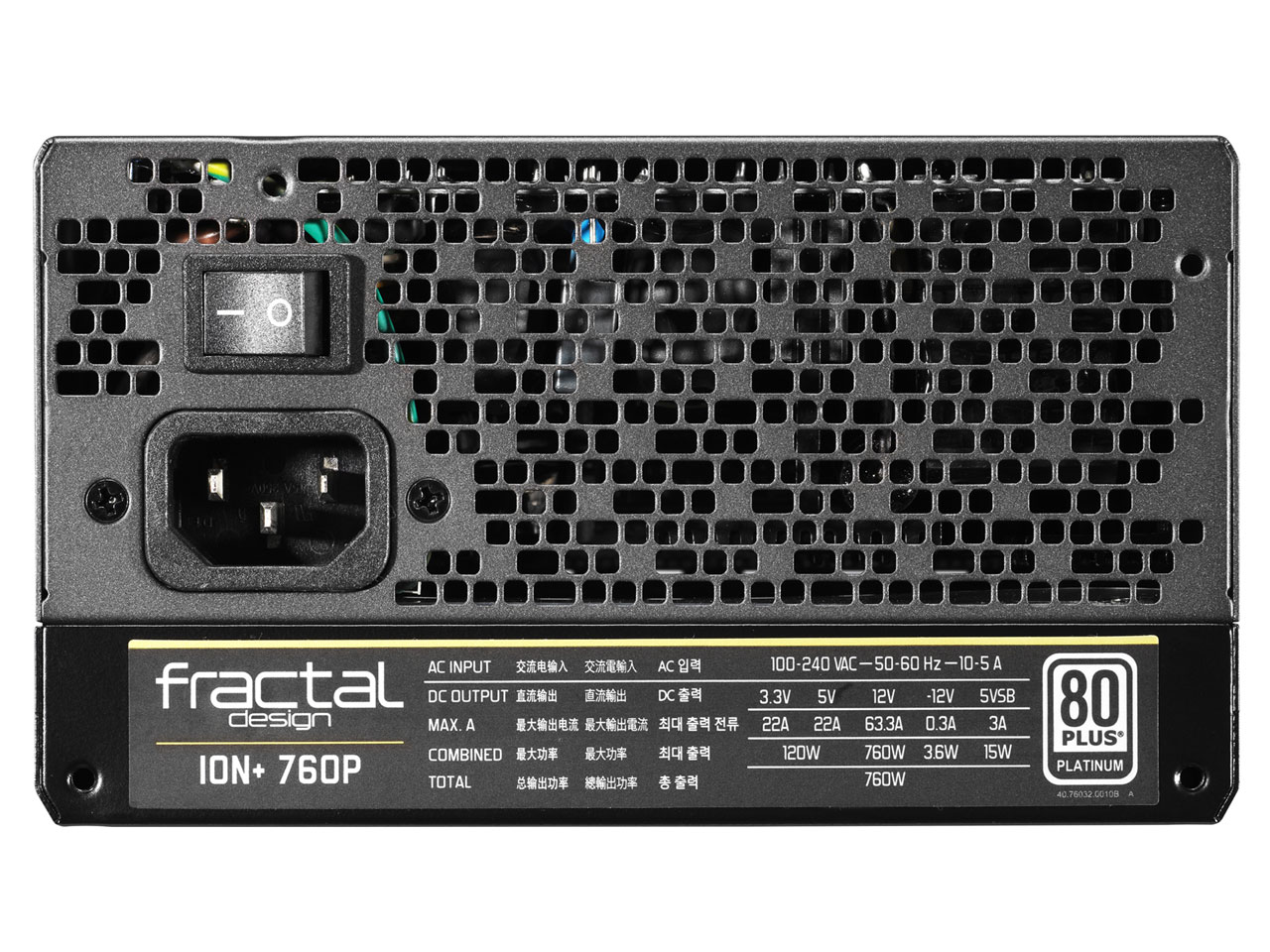 ION+ 760P FD-PSU-IONP-760P-BK [�u���b�N/�K�����^��]