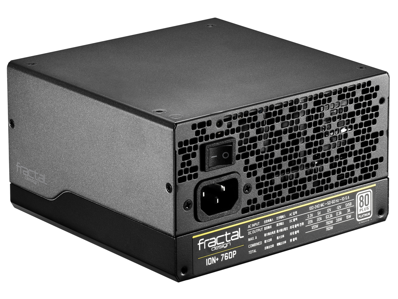 ION+ 760P FD-PSU-IONP-760P-BK [�u���b�N/�K�����^��] �̐��i�摜