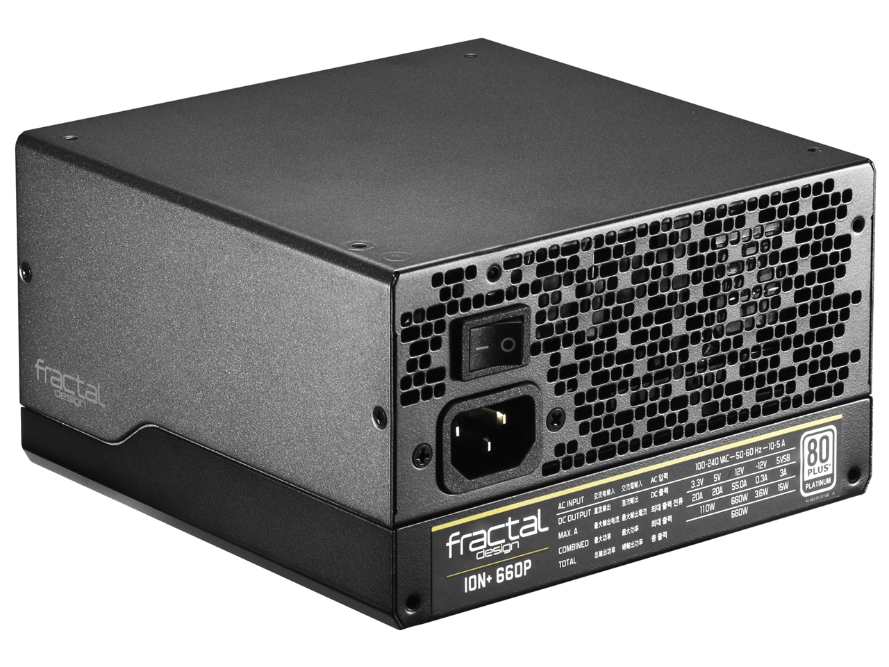 ION+ 660P FD-PSU-IONP-660P-BK [�u���b�N/�K�����^��] �̐��i�摜