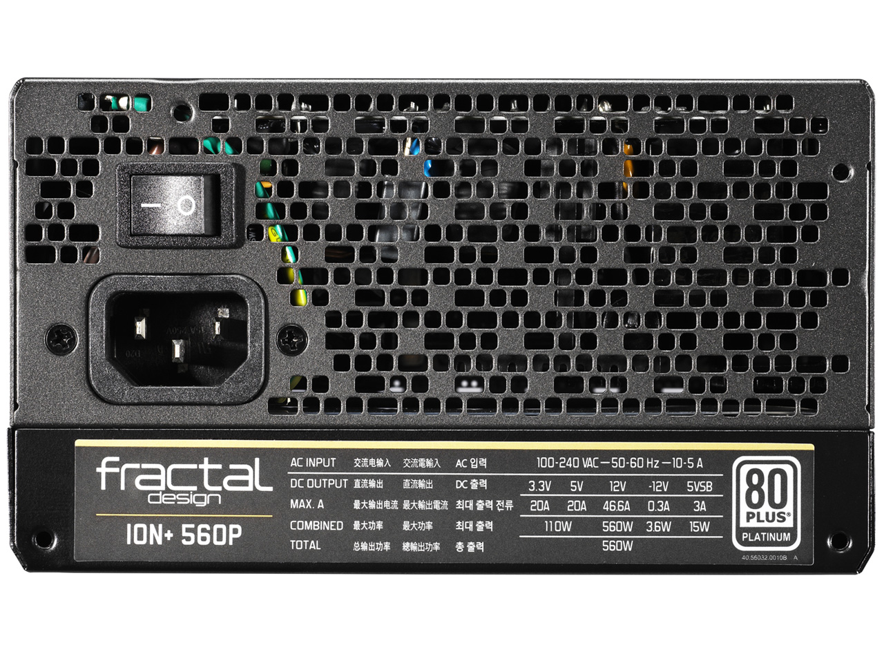 ION+ 560P FD-PSU-IONP-560P-BK [�u���b�N/�K�����^��]