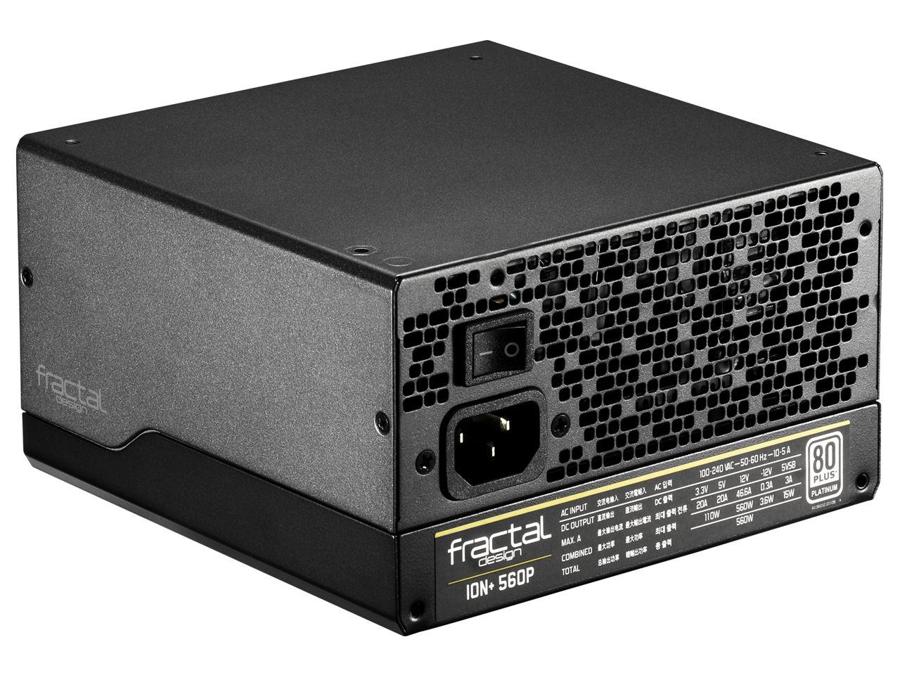 ION+ 560P FD-PSU-IONP-560P-BK [�u���b�N/�K�����^��] �̐��i�摜