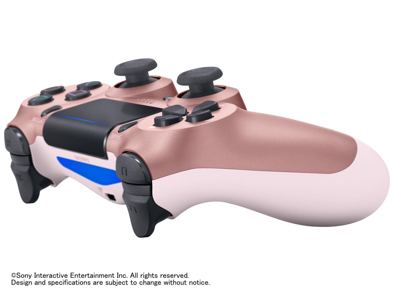 ���C�����X�R���g���[���[(DUALSHOCK 4) CUH-ZCT2J27 [���[�Y�E�S�[���h]
