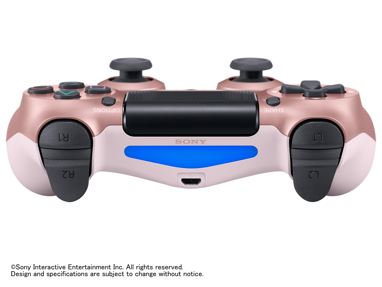 ���C�����X�R���g���[���[(DUALSHOCK 4) CUH-ZCT2J27 [���[�Y�E�S�[���h]