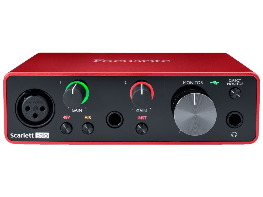 Scarlett solo 3rd Gen �̐��i�摜