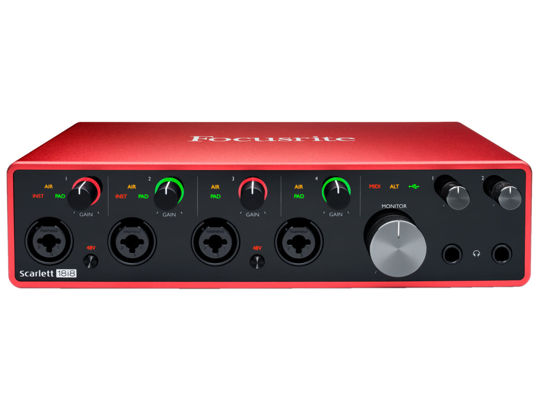 Scarlett 18i8 3rd Gen �̐��i�摜