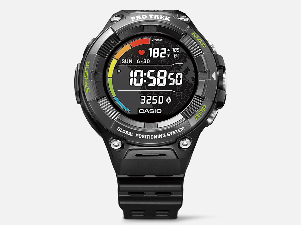 カシオ　スマートウォッチ　PRO TREK SMART WSD-F21HR 最速レビュー：カシオ PRO TREK Smart WSD-F21HR 待望の心拍計測