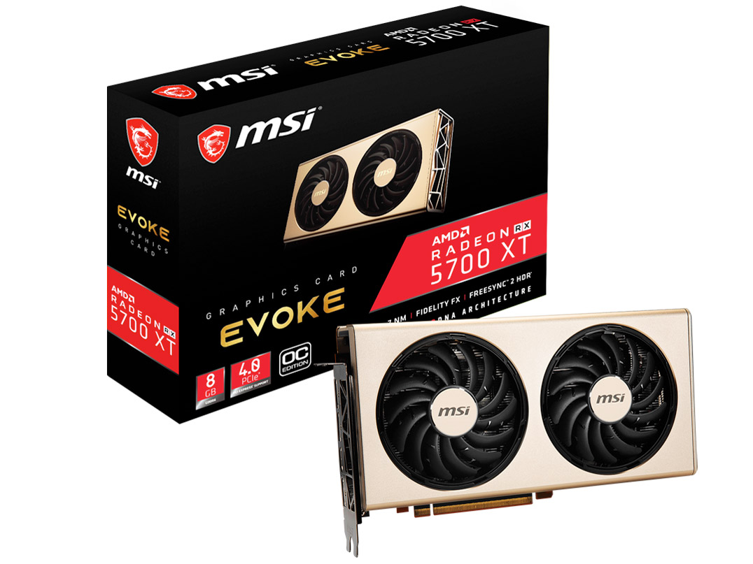 Radeon RX 5700 XT EVOKE OC [PCIExp 8GB] �̐��i�摜