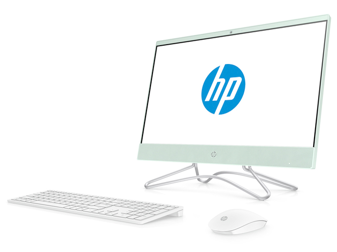 HP All-in-One 22-c0132jp ���i.com���� Core i3/2TB HDD/8GB������/�^�b�`���� �G���g���[���f�� [�~���g�O���[��] �̐��i�摜