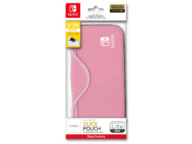 irodori �N�C�b�N�|�[�` for Nintendo Switch Lite HQP-001-2 [�y�[���s���N] �̐��i�摜