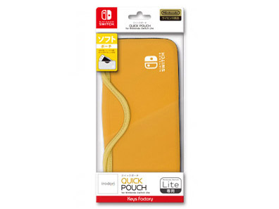 irodori �N�C�b�N�|�[�` for Nintendo Switch Lite HQP-001-3 [���C�g�I�����W] �̐��i�摜
