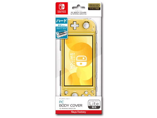 PC�{�f�B�J�o�[ for Nintendo Switch Lite HPC-001-1 �̐��i�摜