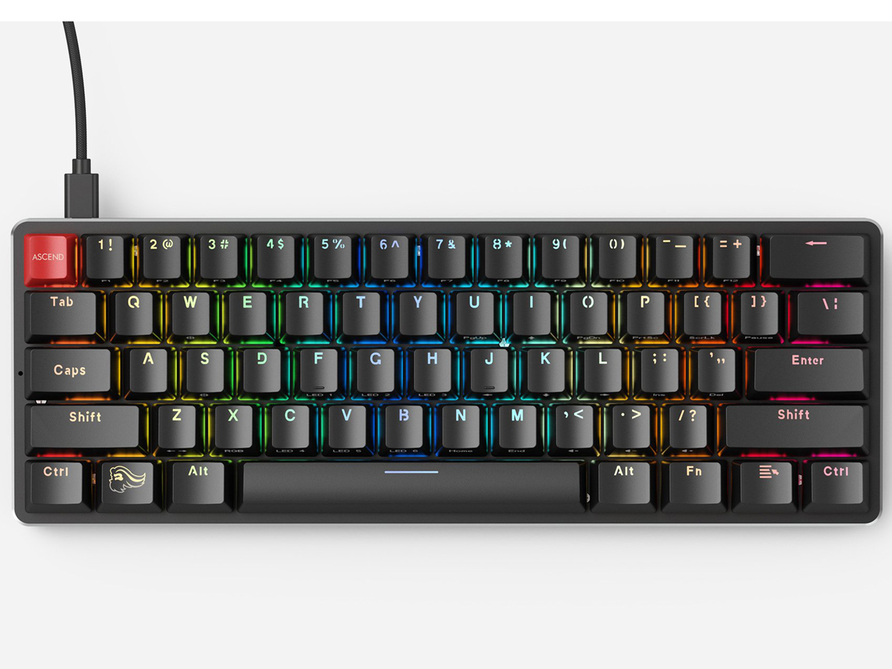 Glorious GMMK Compact USA GMMK-COMPACT-BRN ���� �̐��i�摜