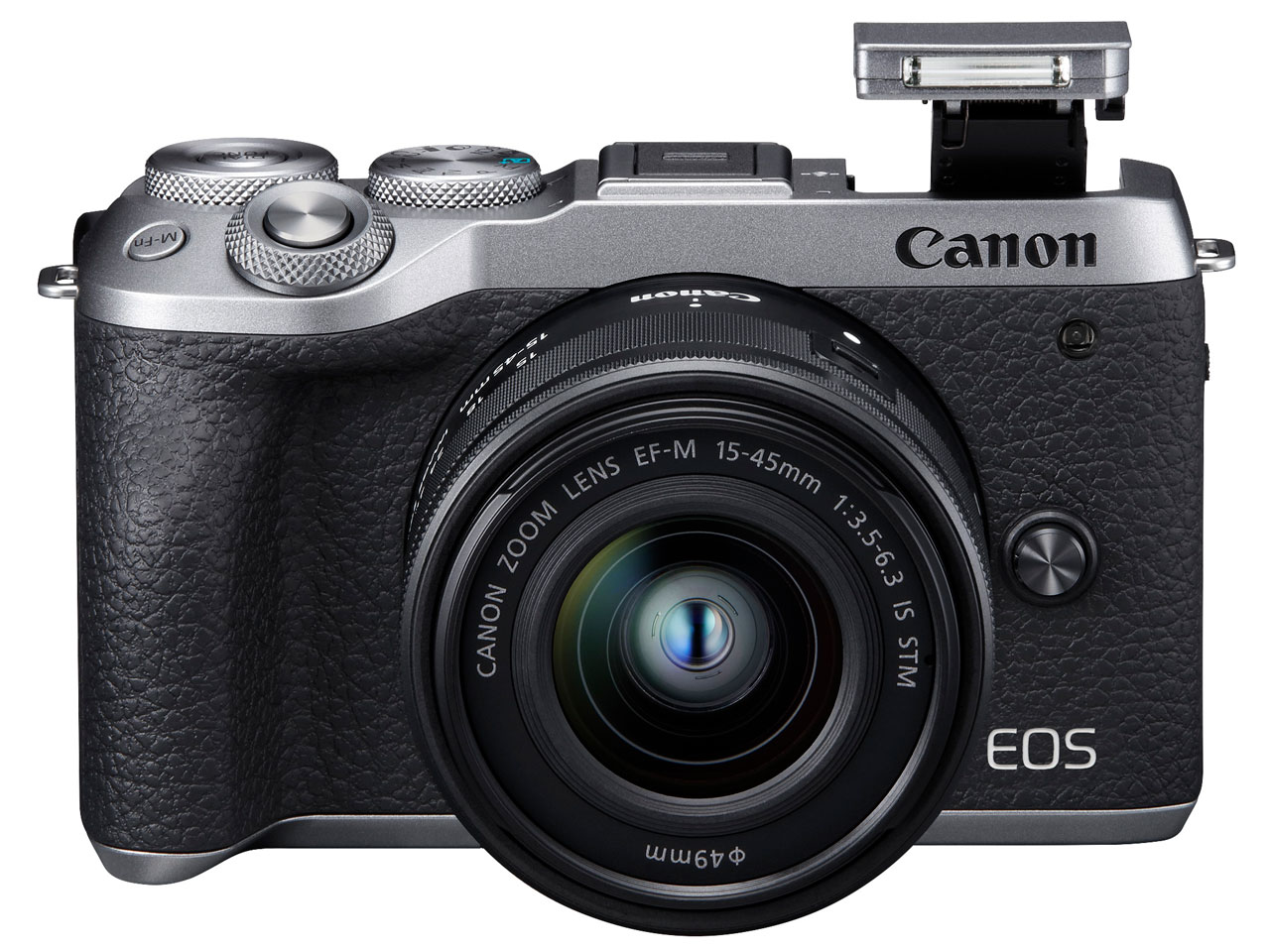 EOS M6 Mark II �_�u���Y�[���L�b�g [�V���o�[]