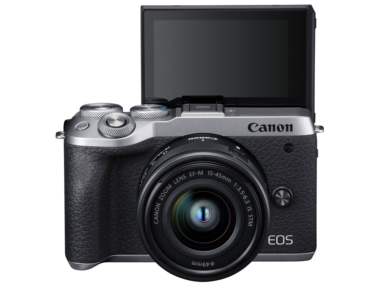 EOS M6 Mark II �_�u���Y�[���L�b�g [�V���o�[]