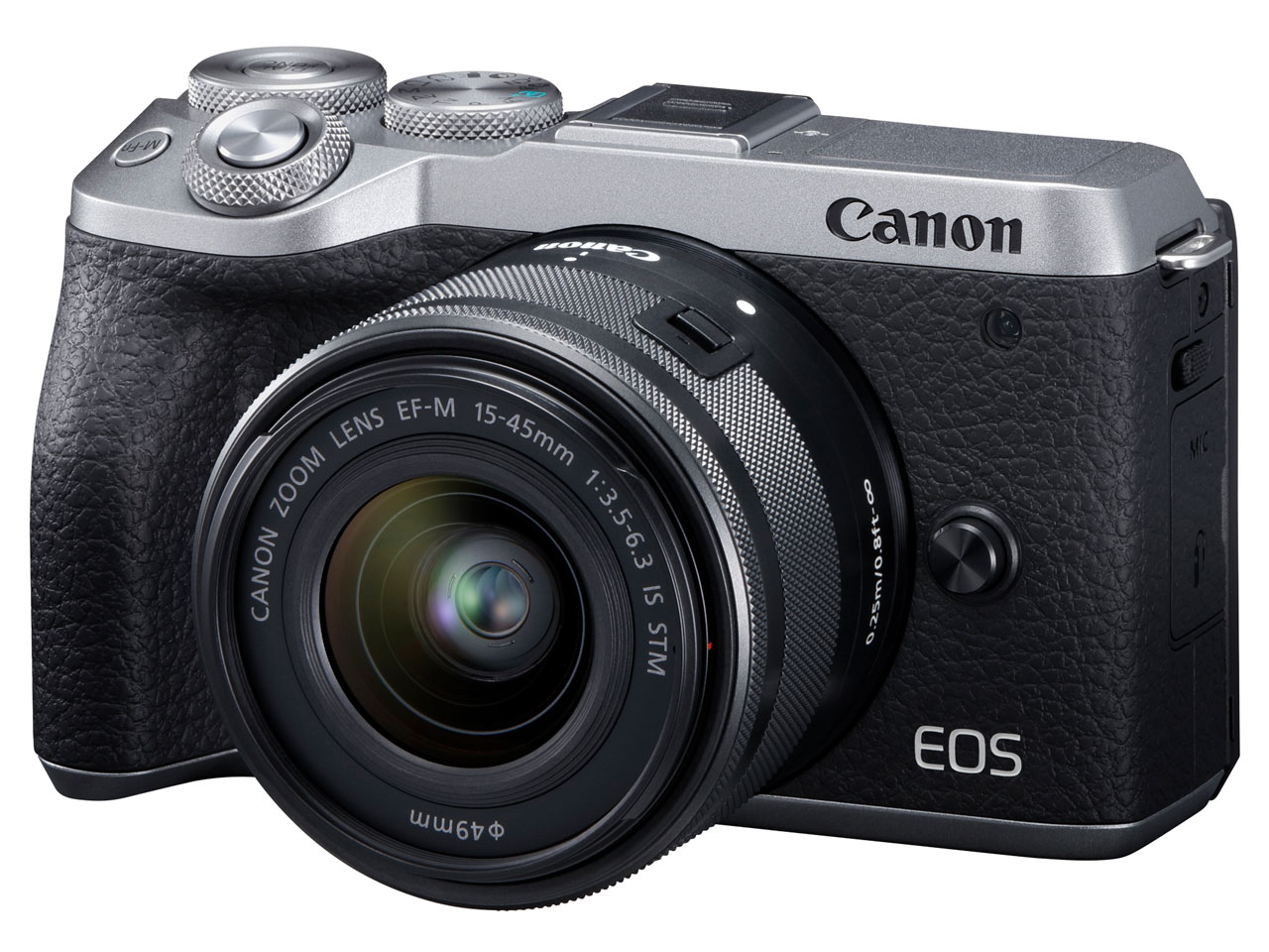 EOS M6 Mark II �_�u���Y�[���L�b�g [�V���o�[]