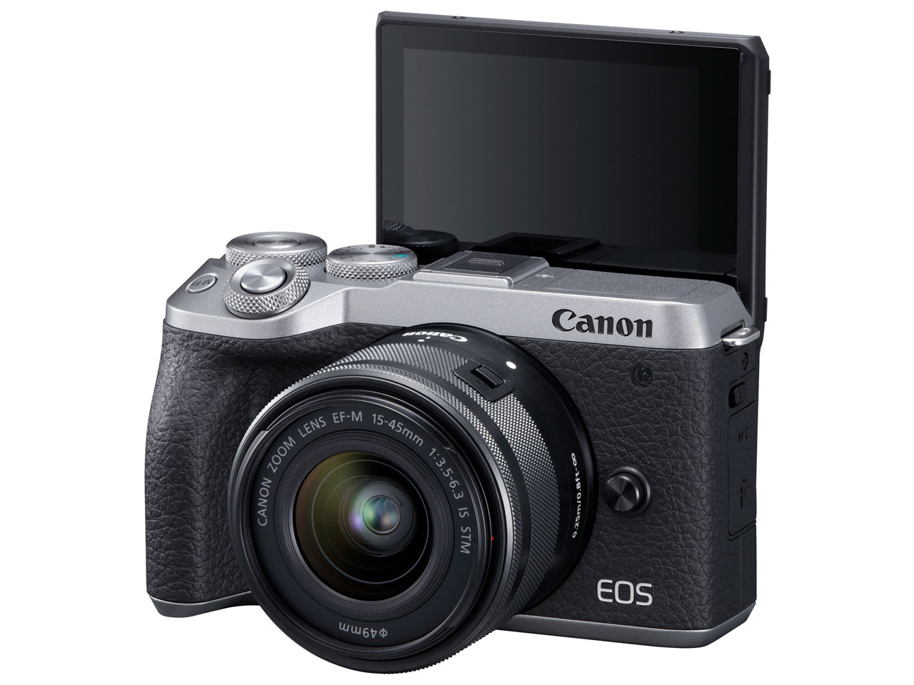 EOS M6 Mark II �_�u���Y�[���L�b�g [�V���o�[]