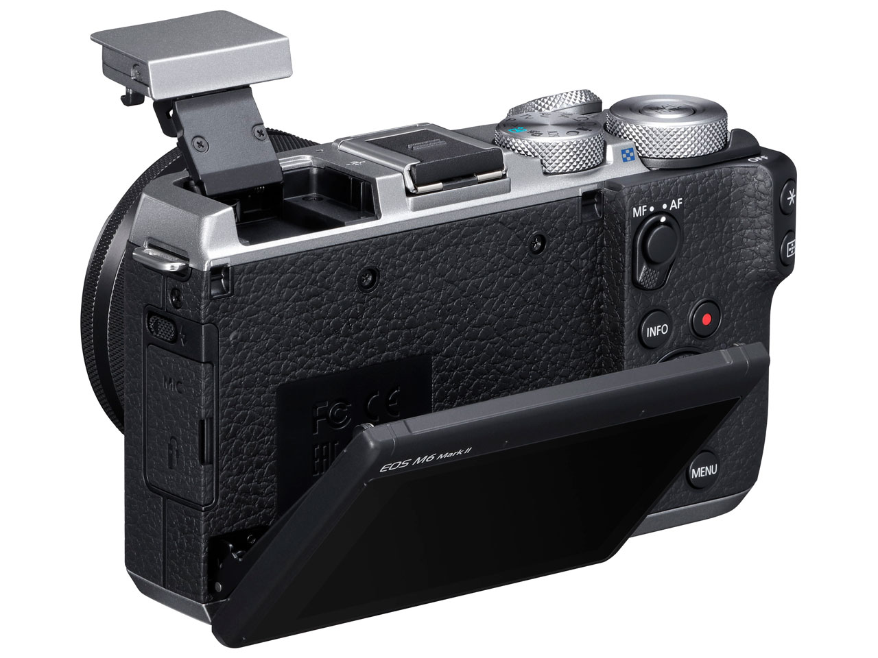 EOS M6 Mark II �_�u���Y�[���L�b�g [�V���o�[]