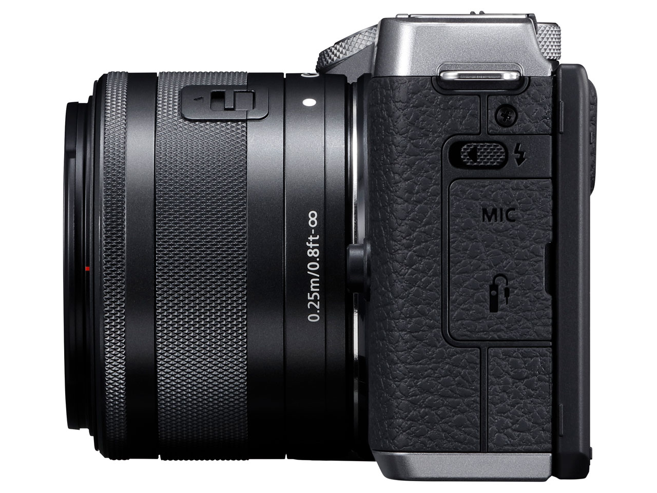 EOS M6 Mark II �_�u���Y�[���L�b�g [�V���o�[]