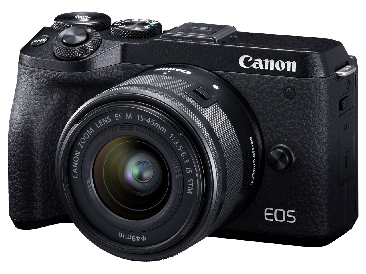 EOS M6 Mark II �_�u���Y�[���L�b�g [�u���b�N]