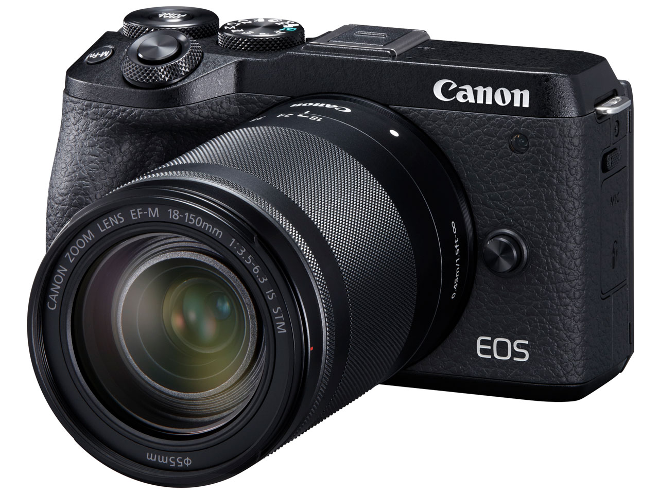 EOS M6 Mark II EF-M18-150 IS STM �����Y�L�b�g [�u���b�N]