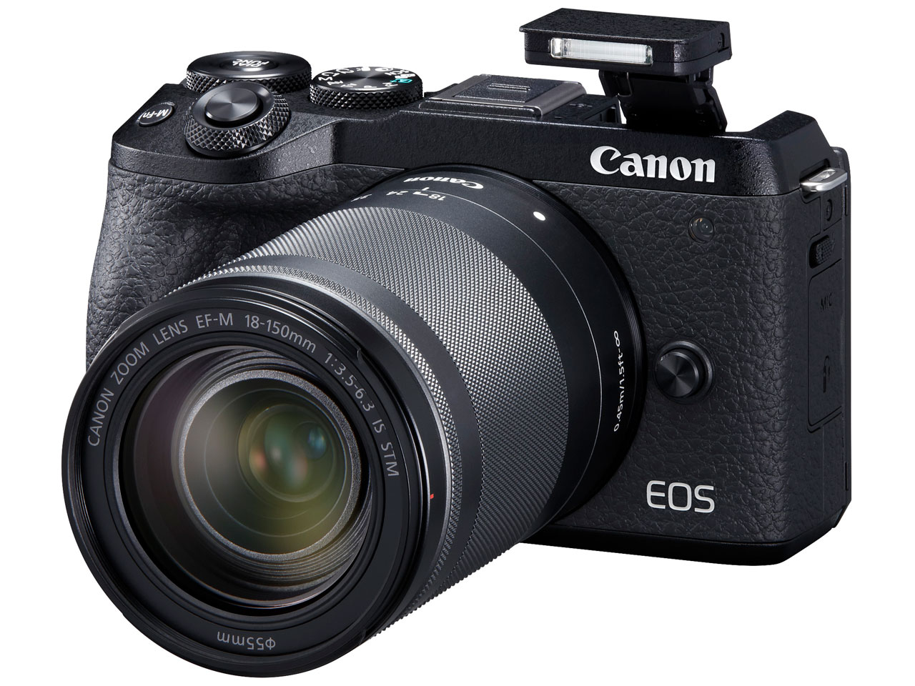 EOS M6 Mark II EF-M18-150 IS STM �����Y�L�b�g [�u���b�N]