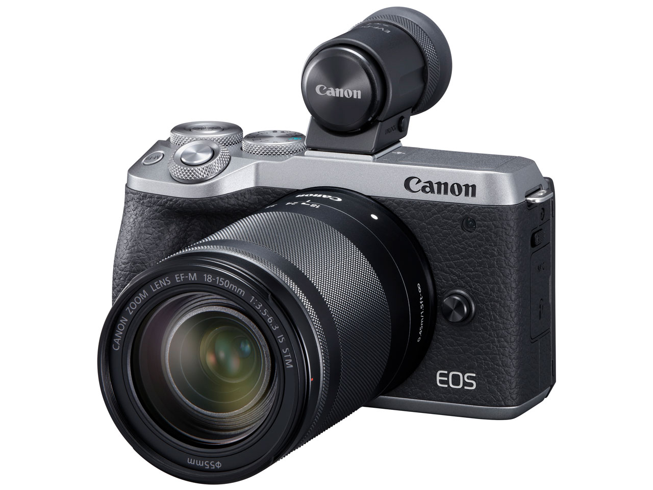 EOS M6 Mark II EF-M18-150 IS STM �����YEVF�L�b�g [�V���o�[]