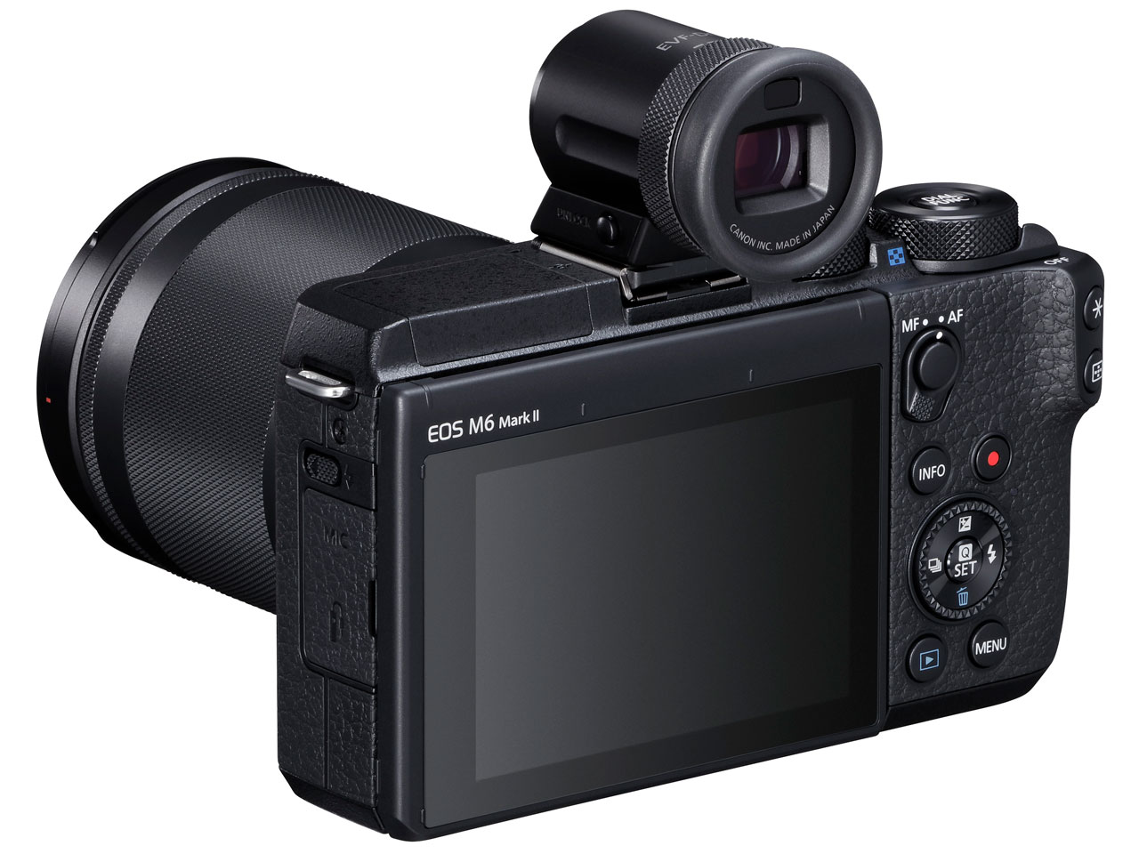 EOS M6 Mark II EF-M18-150 IS STM �����YEVF�L�b�g [�u���b�N]