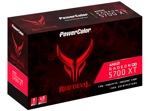価格.com - 『パッケージ』 PowerColor Red Devil Radeon RX 5700 XT AXRX 5700XT